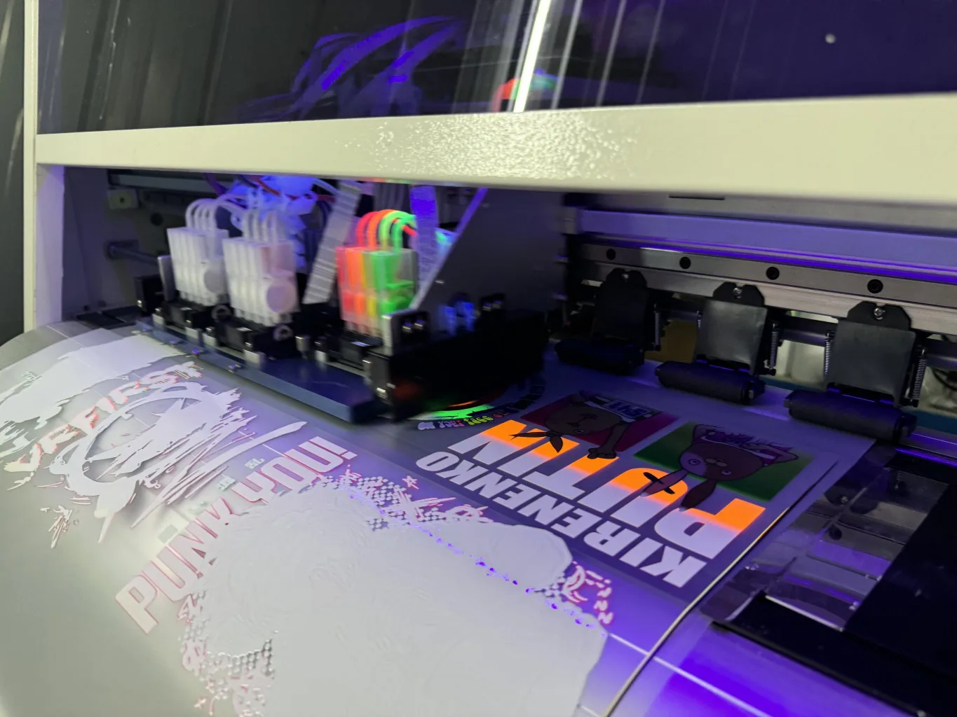 Direct to Film DTF 6 Print Heads Printer White Ink Epson I3200-A1 with ...
