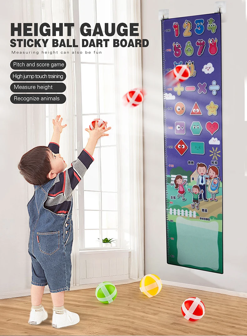 Multifunction Height Wall Chart Ruler Cartoon Child Growth Chart ...