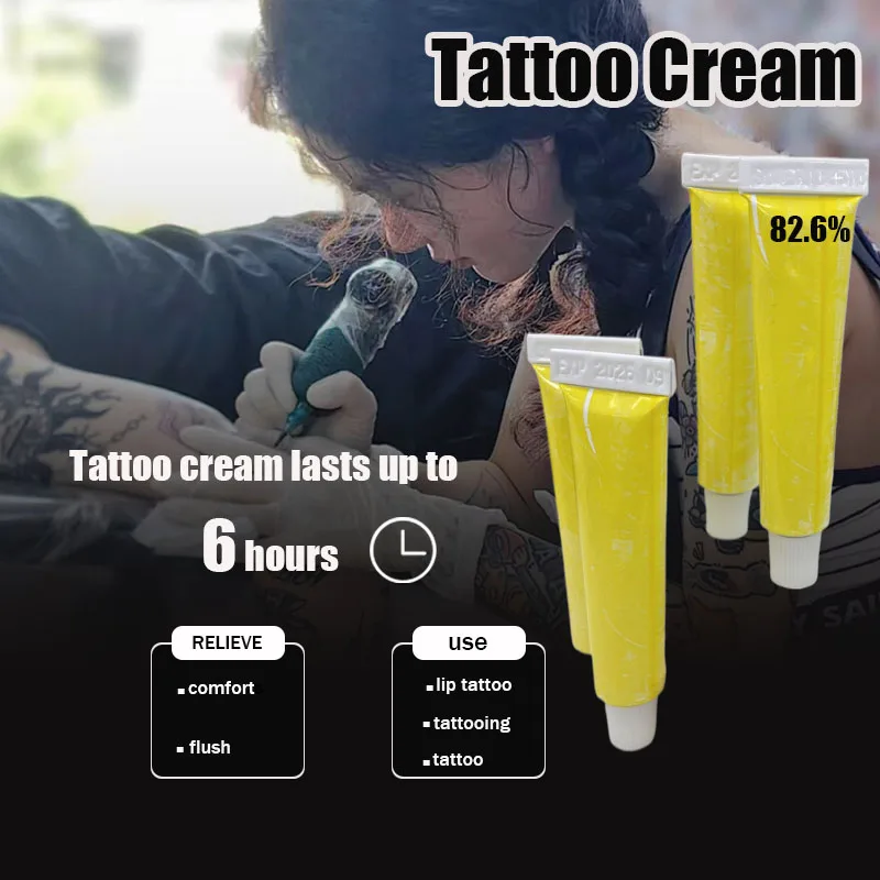 2025 Новое поступление микроблэйдинг белый крем для татуажа использования перед татуировкой аксессуары Para Maquillaje Permanente