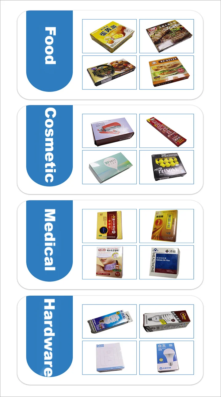 D-top Automatic Box Carton Blister Packing Sealing Machine supplier