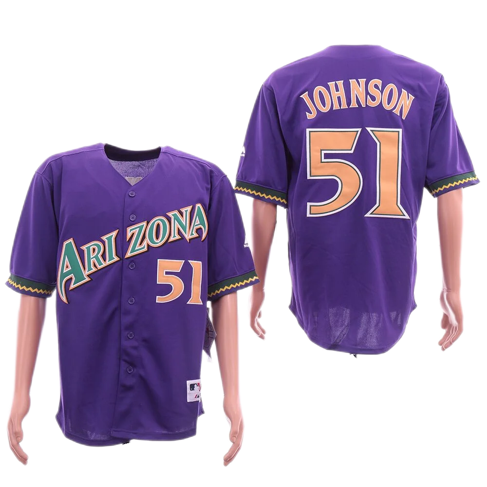 Used Vintage Arizona Diamondbacks Randy Johnson 51 Jersey Youth Size S –  cssportinggoods