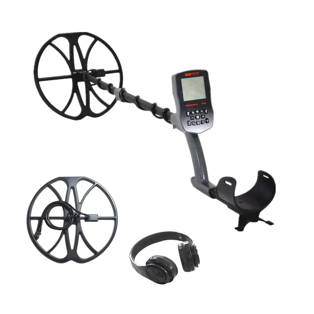 Portable AKS 25M Depth AKS Long Range Gold Metal Detector Gems Diamond Finder with Five Antennas Handheld Type