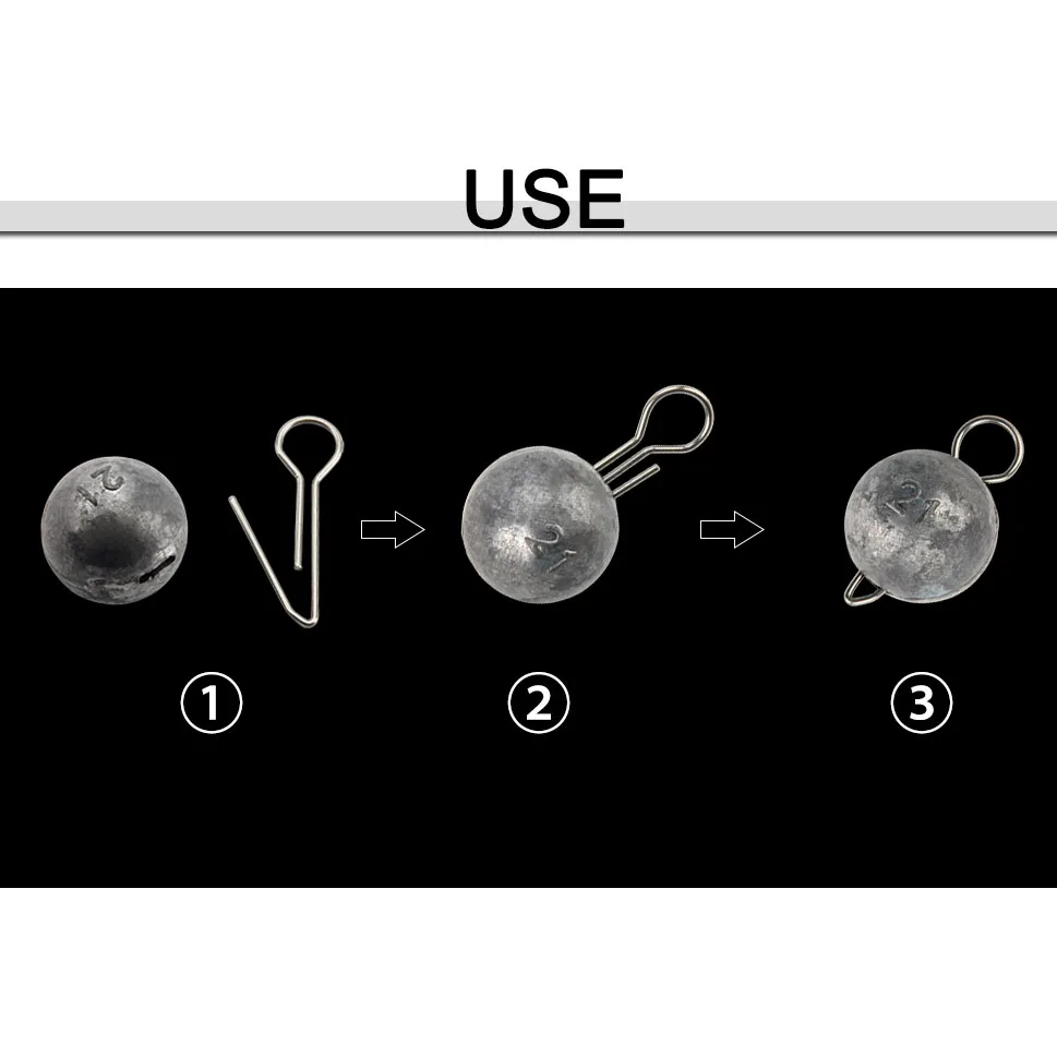 SPRO Cheburashka Bottom Jigging Sinker - Piombi Da 10g Per Pesca Predatori (Basso, Luccio) - Pacco Da 4