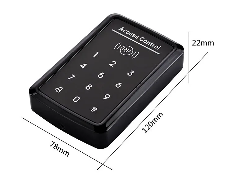 RFID  Security Access Control System  With Touch Keypads for Door Entry Systems
