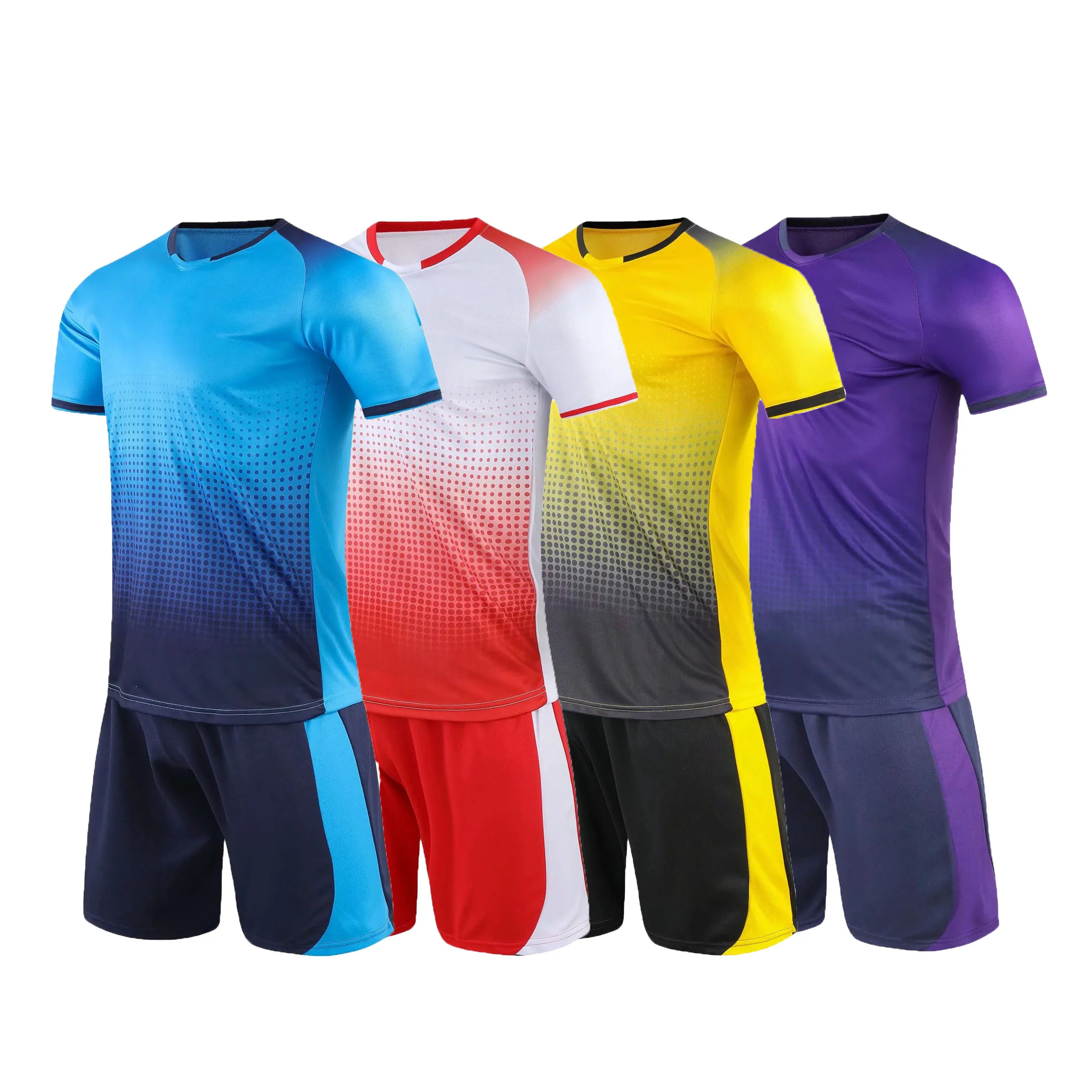 Wholesale New cheap soccer jersey blank Customized football