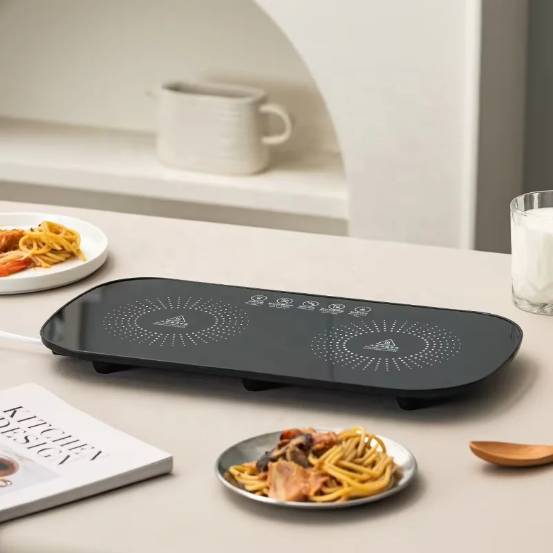 Household Intelligent Thermostatic Hot Plate Multifunctional Meals Heating Plate Can Be Defrosted Can Warm Wine Vegetables Tools 4