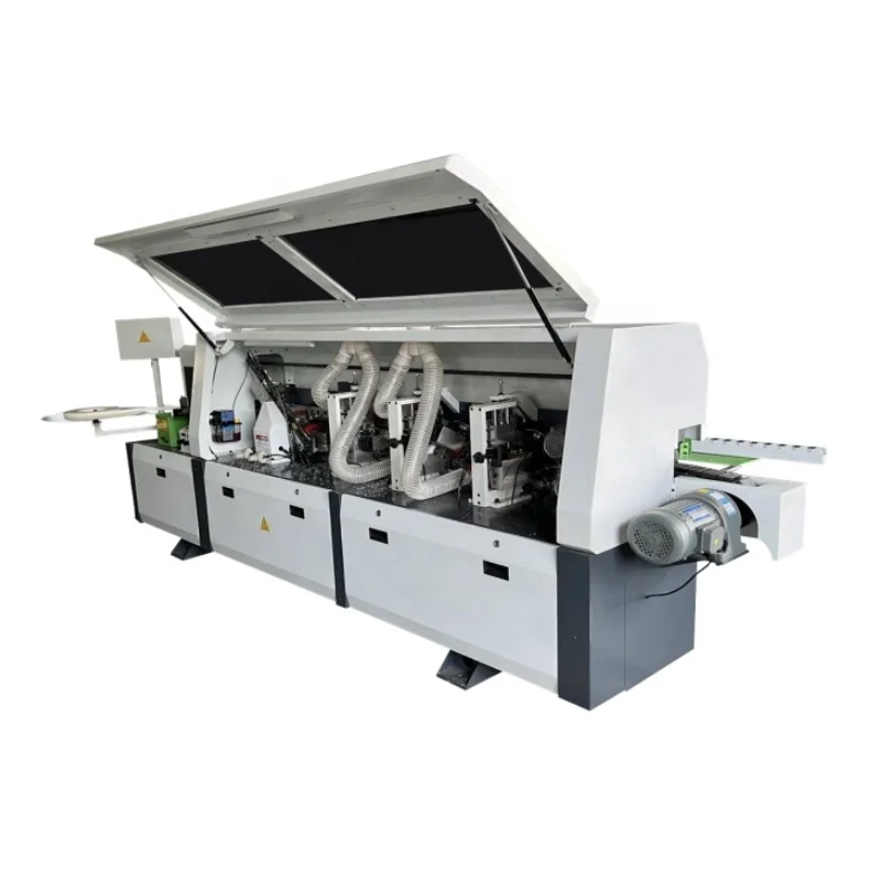 Automatic Pre Milling Edge Banding Machine Conveyer Block Mdf Corner Rouging Edge Banding Curve Shape Edge Bander