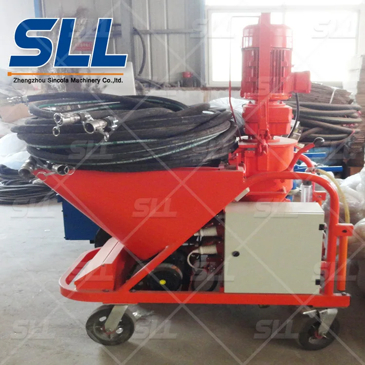 High Efficiency Inner and External Wall Concrete Spray Plaster Machine for Wide Application