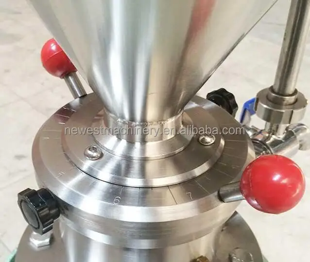 304 Stainless Steel Automatic Nuts Paste Making Machine Colloid Mill