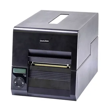 110mm wide format high-speed industrial thermal transfer label printer 300dpi industrial-grade barcode label printer