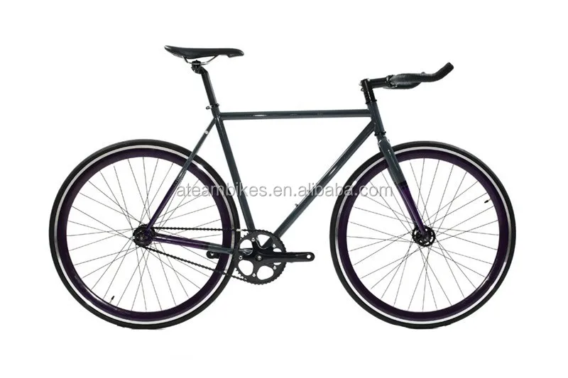 Sepeda gigi tetap 700C klasik, sepeda gigi tetap/sepeda Fixie baja  kecepatan tunggal sepeda jalan raya aluminium Aloi ukuran kg