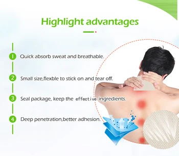 Cooling Menthol Pain Relief Patch