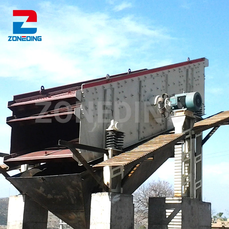 Mini Vibrating Screen Sand Gravel Circular Separator Quarry Vibrating Screen