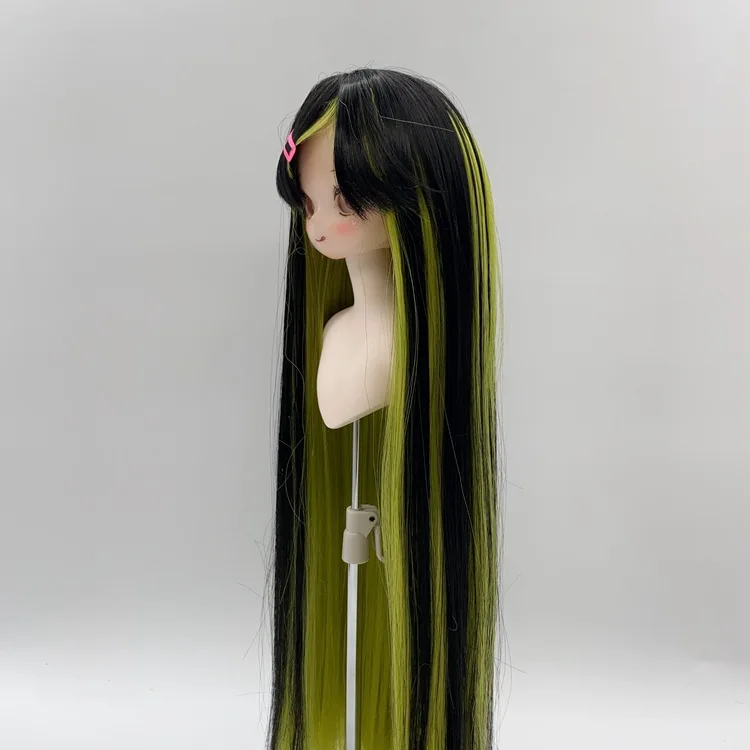 8-9 1/3 BJD Blonde Straight Long Wig LUTS Doll SD DOD MSD Dollfie Hair