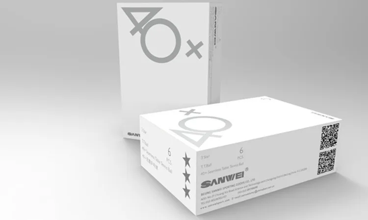 Горячая Распродажа мяч для настольного тенниса Sanwei ITTF D40 с 3 звездами + бесшовный