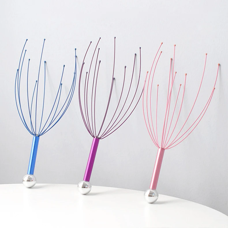 Body Massager Remove Muscle Tension Tiredness Metal Head Massager