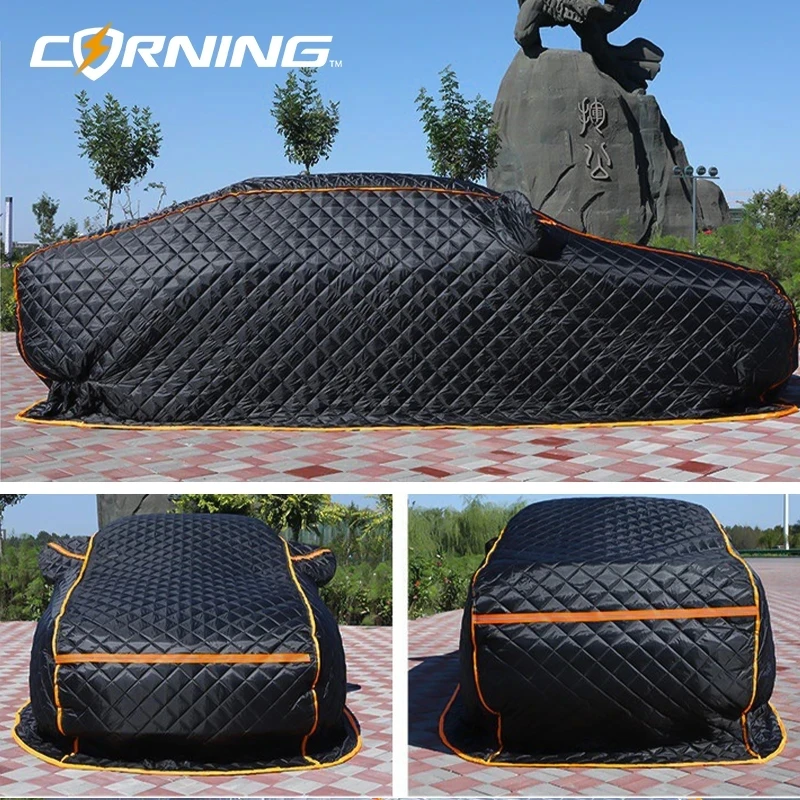 Winter Car Covers Waterproof Dustproof Car Cover Outdoor Cotton