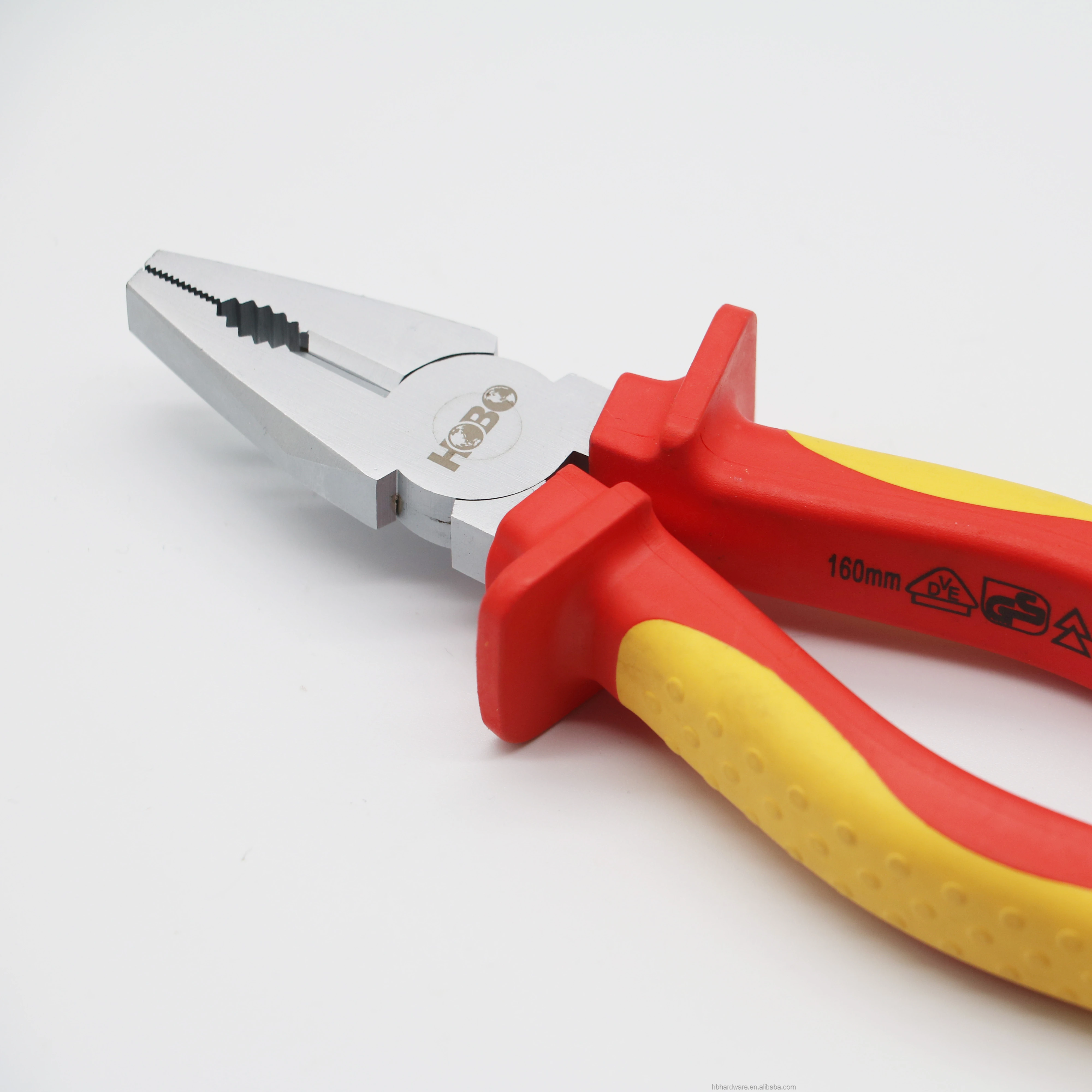 Hongbao Insulated Hand Tool Cutting Vde Combination Pliers