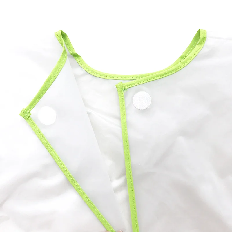 Panwenbo прозрачная художественная одежда с длинным рукавом для детского сада, детская одежда, Детский фартук, оптовая продажа