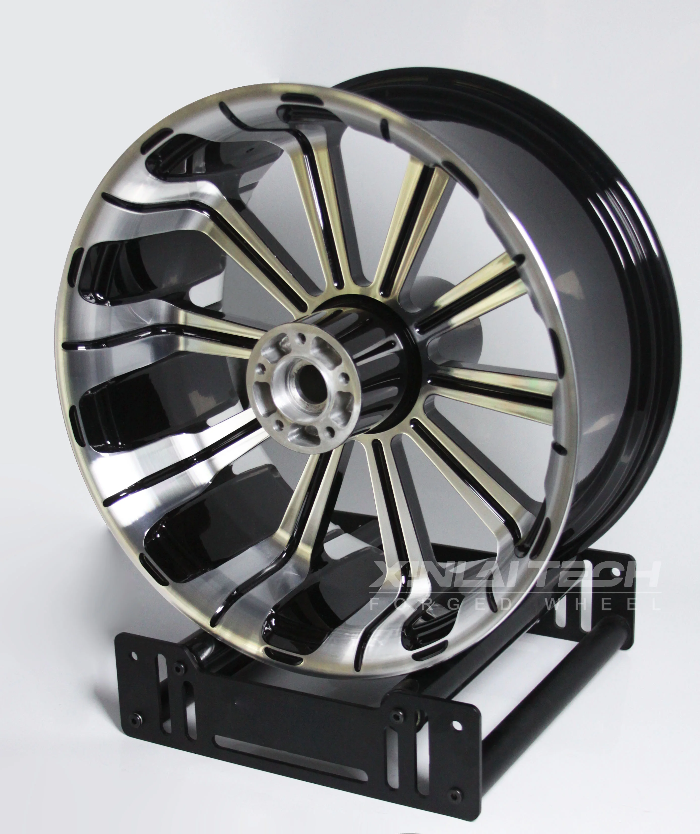 XL Custom Forged Motorcycle Wheels for Indian Springfield 18x5.5 Polished Anodized Cruiser Motorcycles Wheels