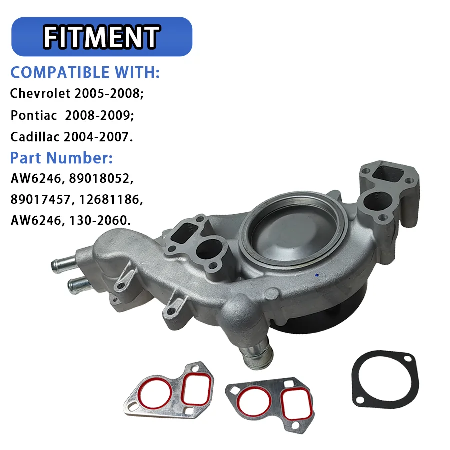 Genuine Water Pump for Pontiac Chevrolet C6 Corvette 6.0L