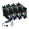 4pcs RGB พัดลม RGB Controller ชุด