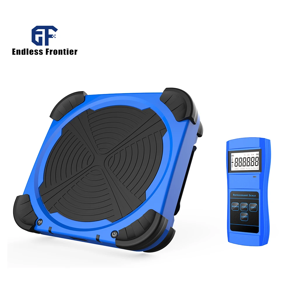 Digital Electronic Refrigerant Charging Weight Scales 100kg for AC Refrigerant Recovery