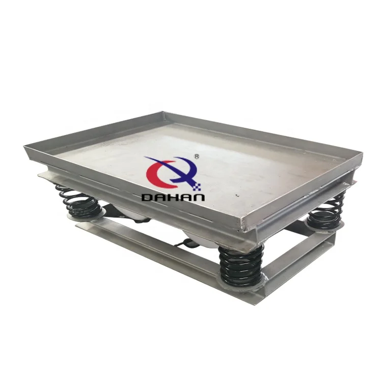 Dahan ZDP600 Concrete Vibrating Table for Bulk Material Handling