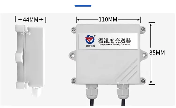24V DC RS485 Analog Output Temperature and Humidity Probe Sensor