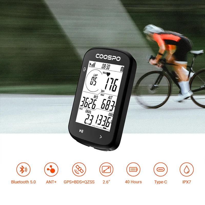 Compteur de vélo sans fil, ordinateur de vélo, com... - Grandado