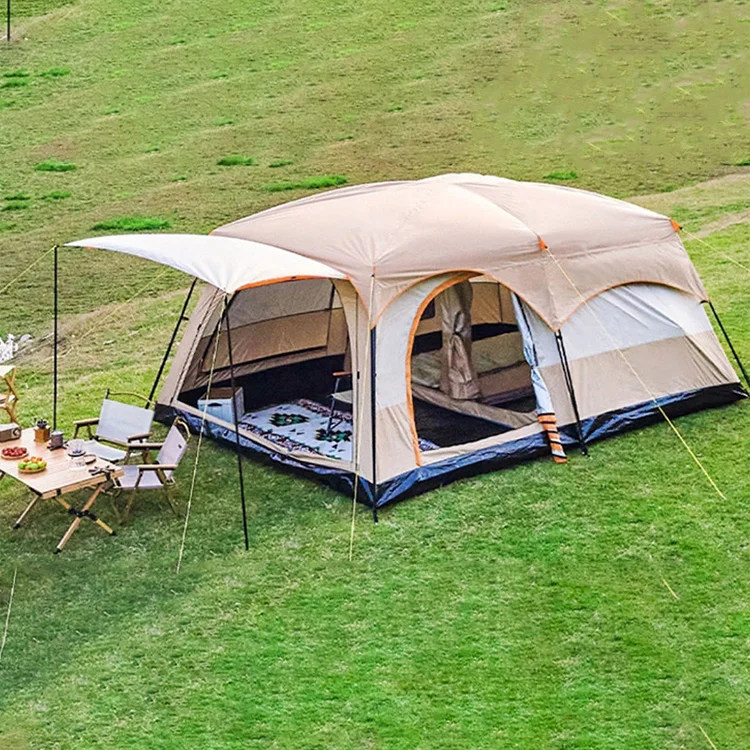 Outdoor Luxury Logo Wear-resistant Waterproof Large Space Park Camping ...