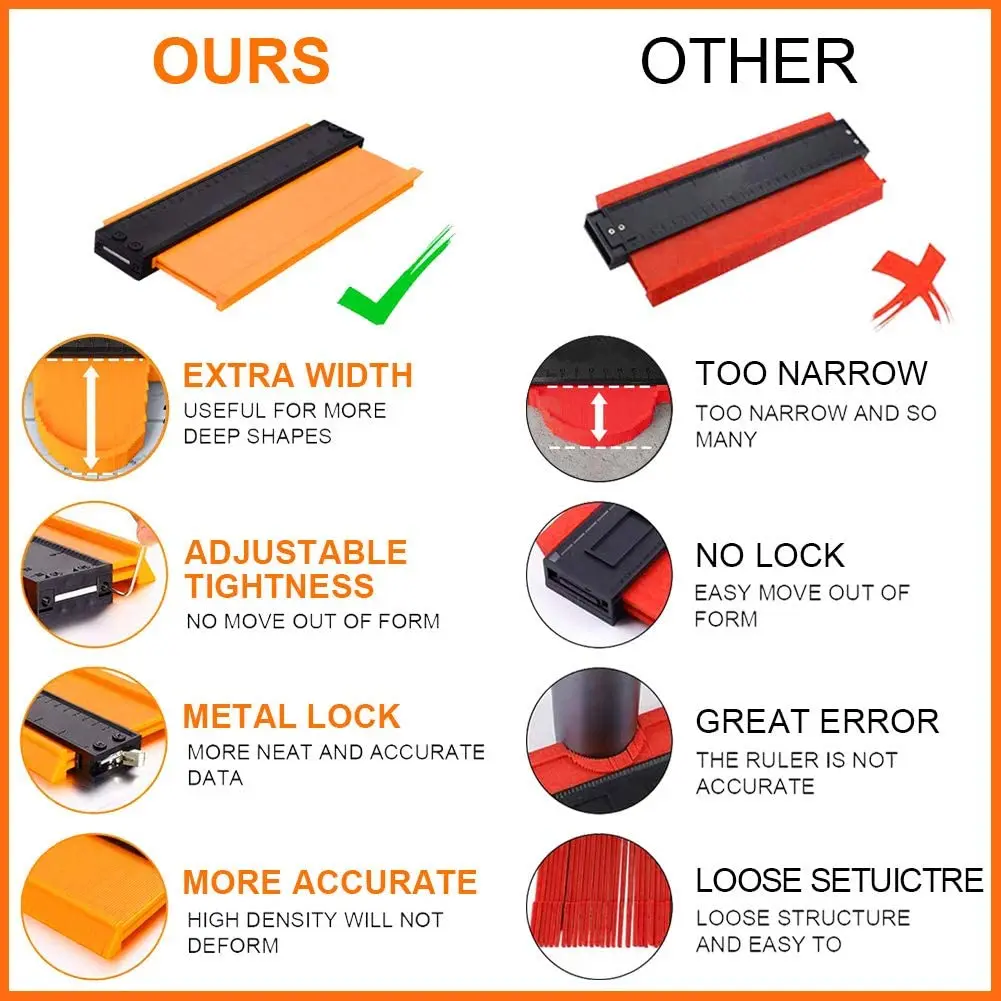 Strumento Di Profilatura Della Forma Del Calibro, Strumento - Foto 6