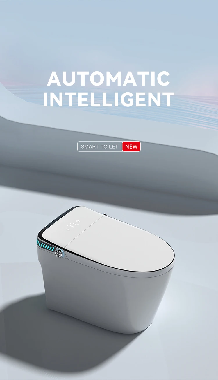 product automatic sanitary ware floor mounted creamic bathroom intelligent wc smart toilet for hotel-9
