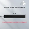 UNA PISTA SENCILLA NEGRA DE 60 CM