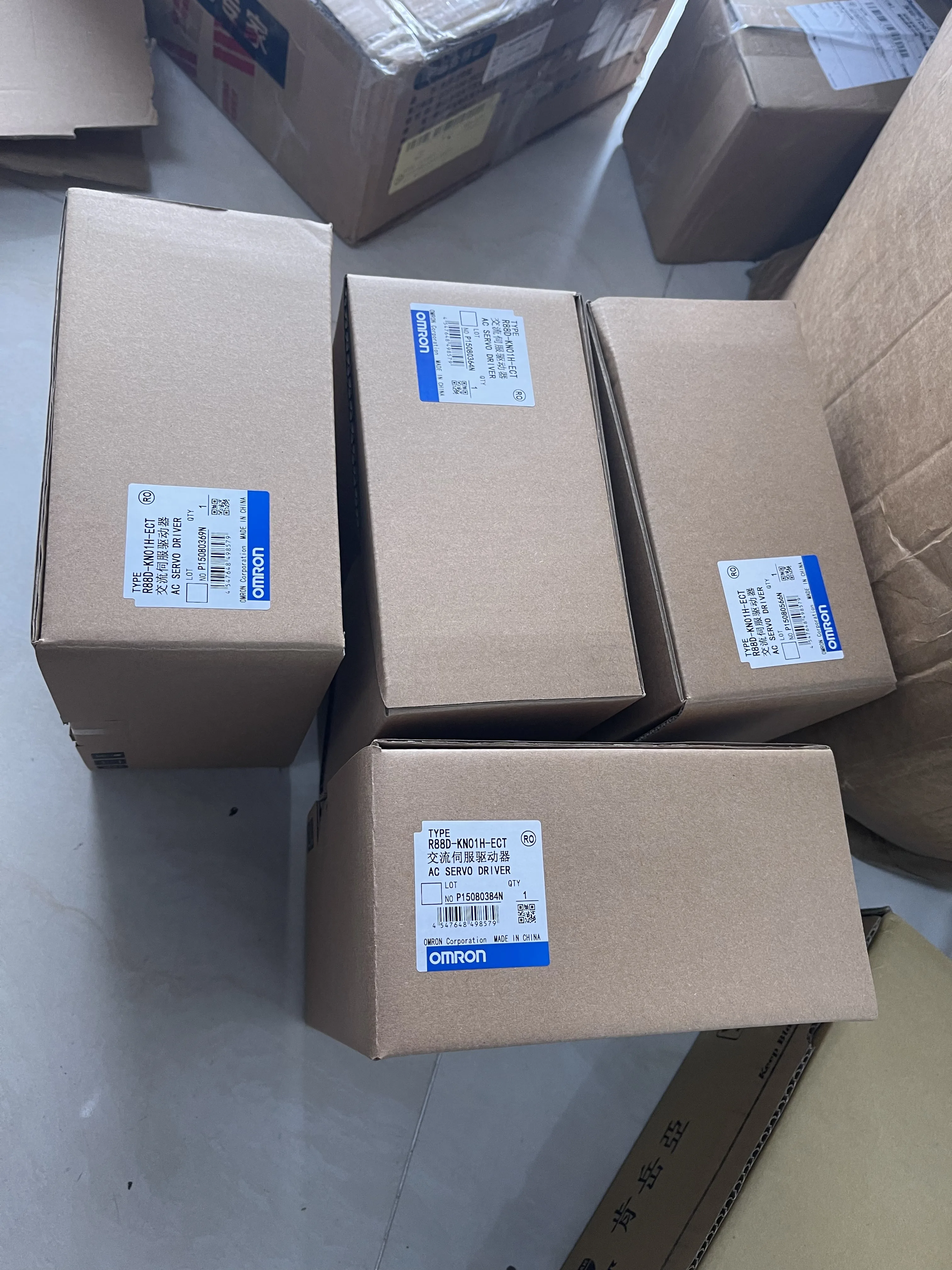 Omron AC Servo Driver R88D-KN01H-ECT