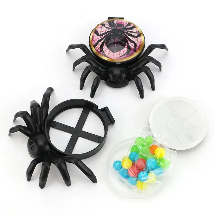 Black spider candy