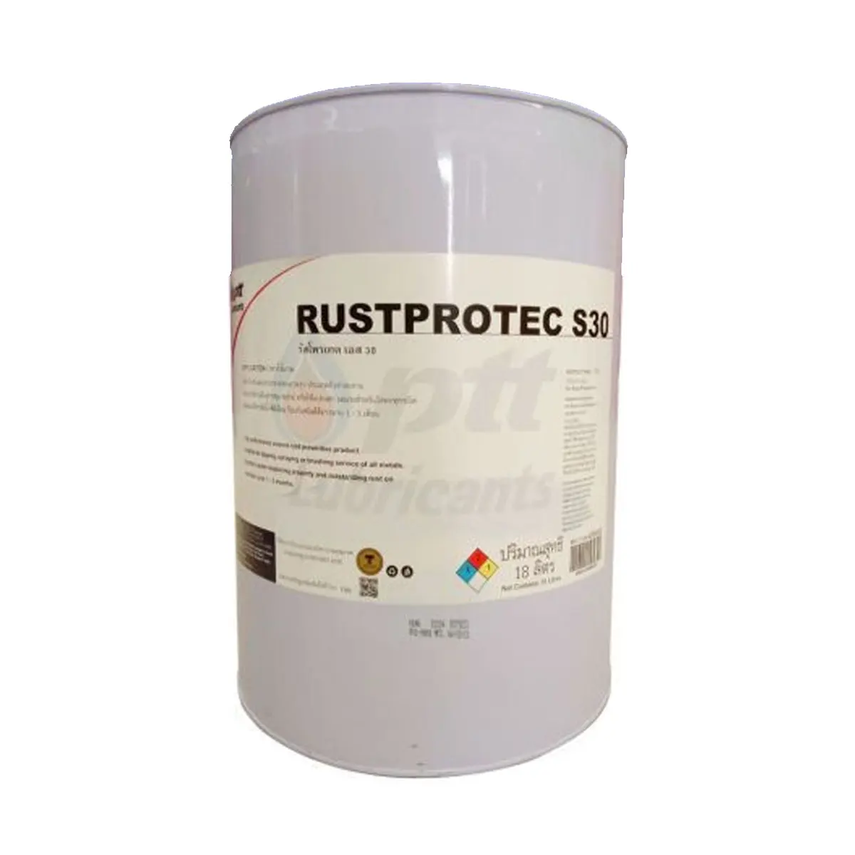Size 18 L Industrial Engine Oil Multi-Purpose Rust Prevention Solvent Type Lubricant Mixed with Inhibitors