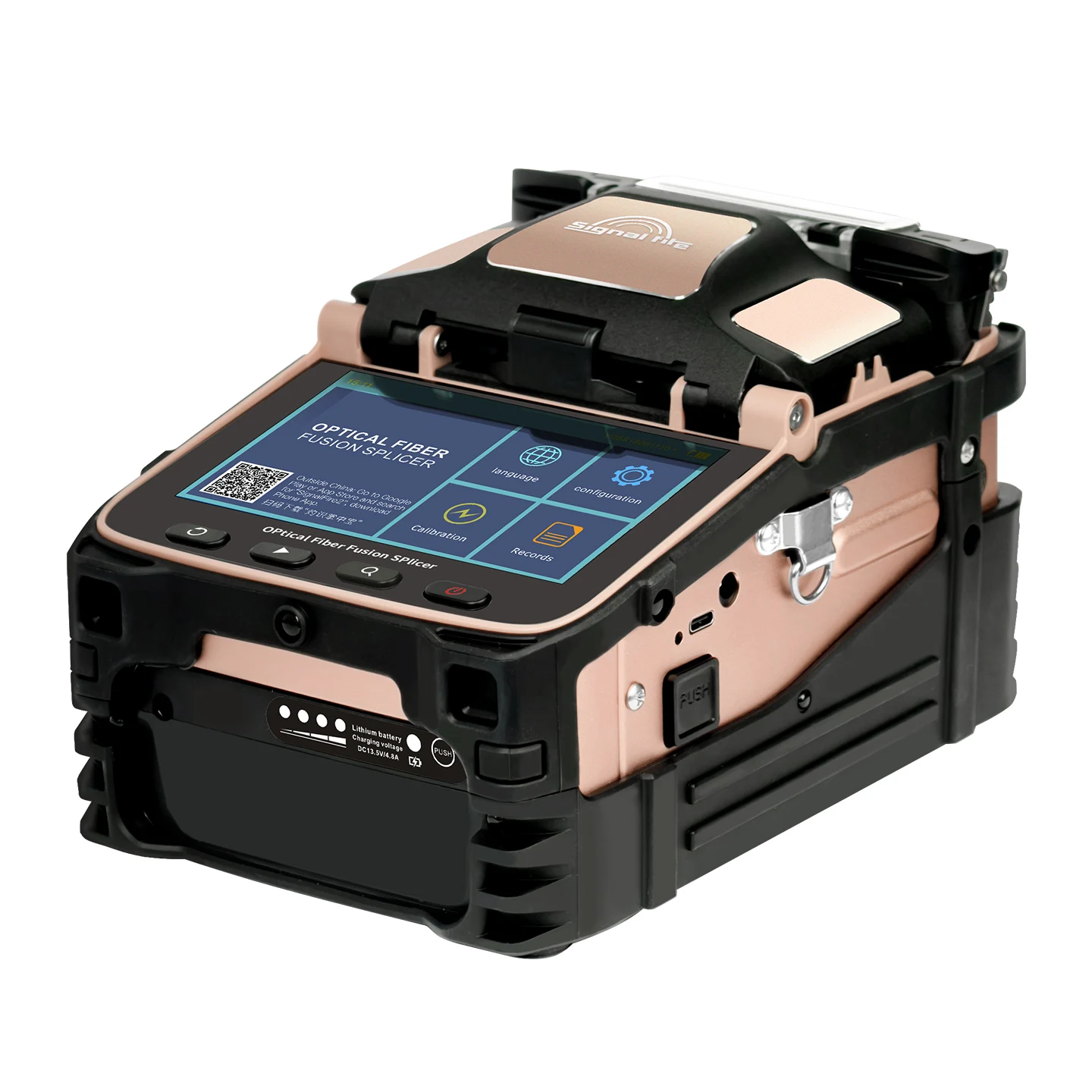 Signal Fire New AI-12 Fiber Optic Fusion Splicer Six Motors Core