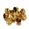 Grand porte-fleurs en alliage d'or antique style deux