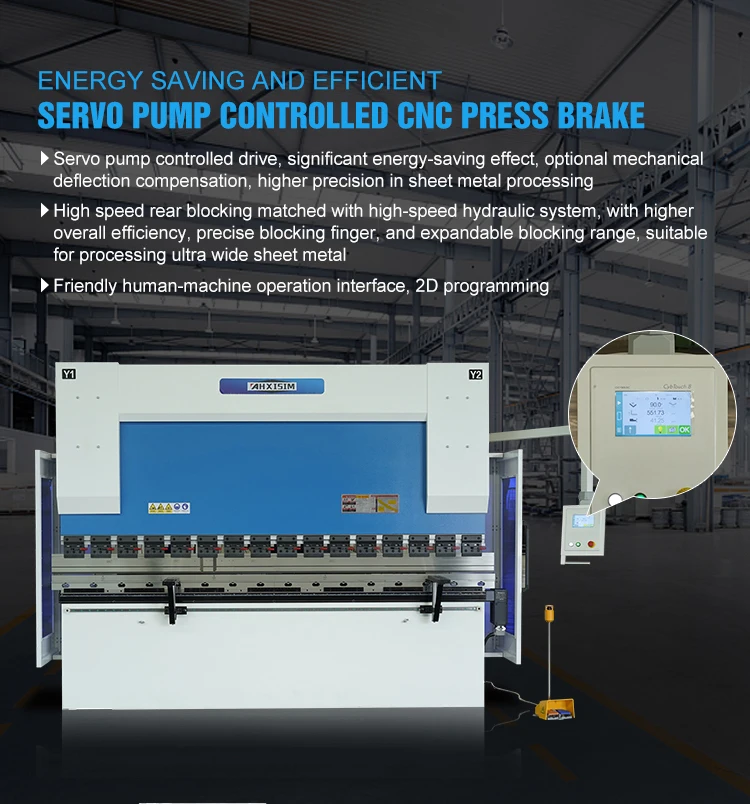 Automatic Hydraulic Cnc Electric Press Brake Machine