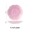 6 inch plate(purple)
