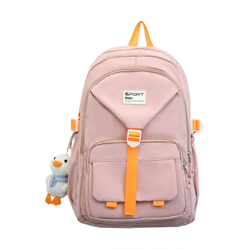 9716  Backpack Simple Versatile Large Capacity Leisure Travel Backpack Student School Bag