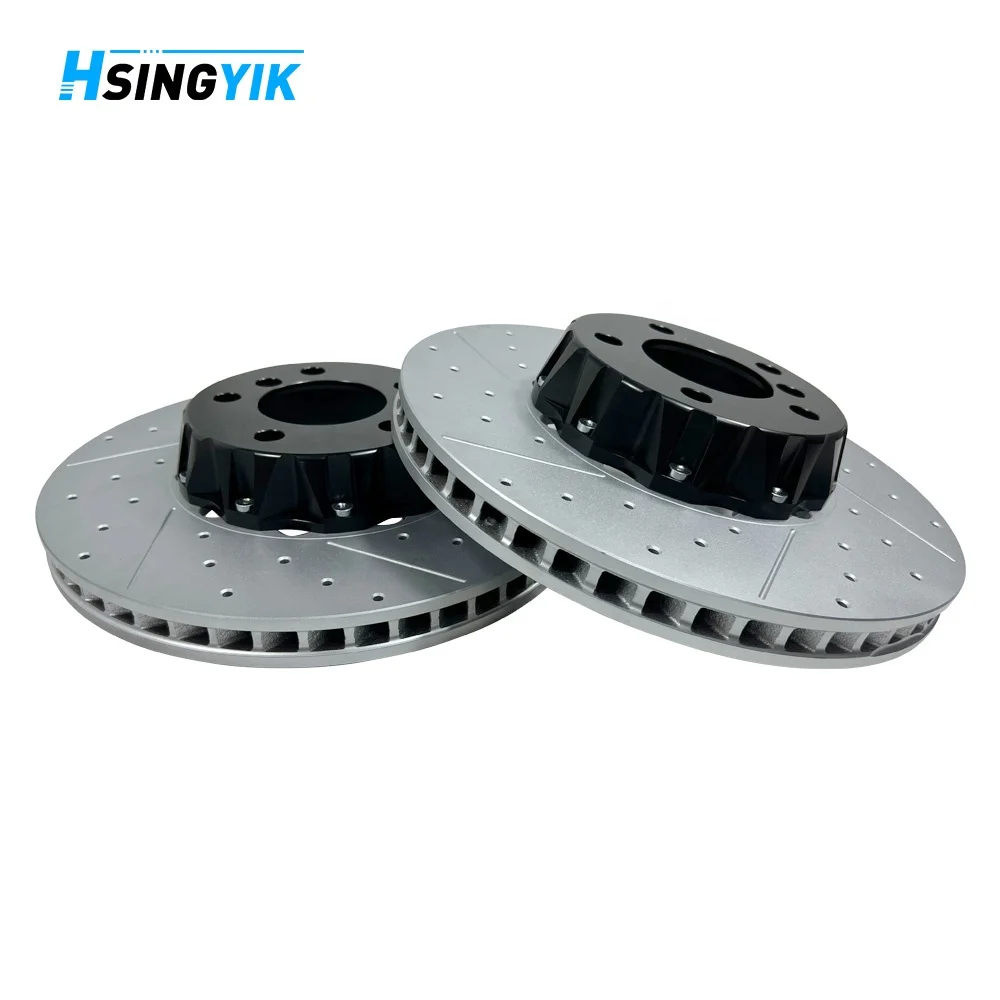 Top Auto Break Systems Floating Brakes Rotors Kit for BMW 550I F10 320I 328I F30 650I 420I