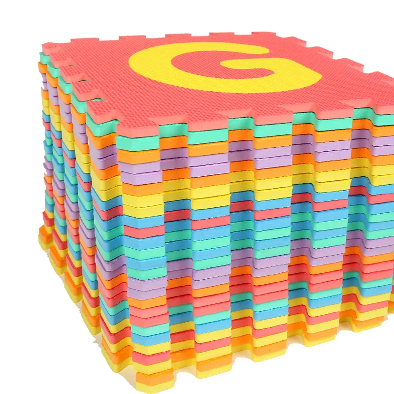 Foam Puzzle Mat Interlocking Crawling Antislip Floor Carpet Gym Mat