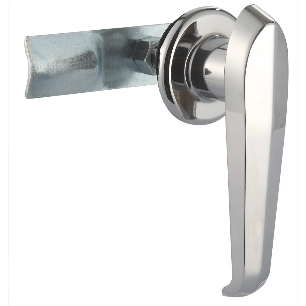 Zinc Alloy Round Head Handle Lock Zinc Alloy Cabinet Door Handle Lock supplier
