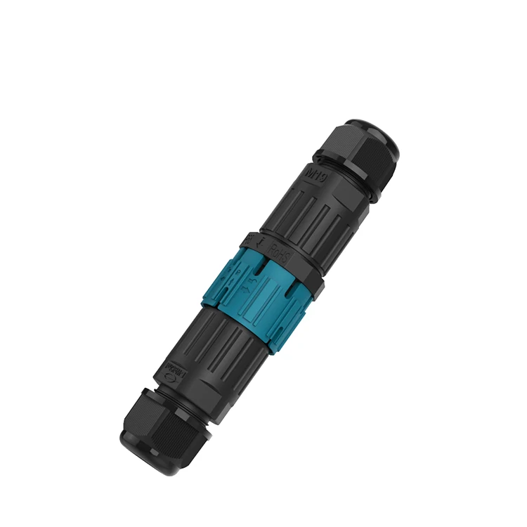 Новые светодиодные фонари винт Ip68 водонепроницаемый 2 пиновый Мужской Разъем для шнура питания