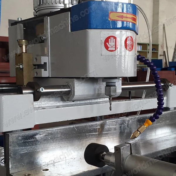 New Design Lock Hole Copy Milling Machine for Drilling Holes on PVC and Aluminum Profile/Window CNC Copy Routing Machine