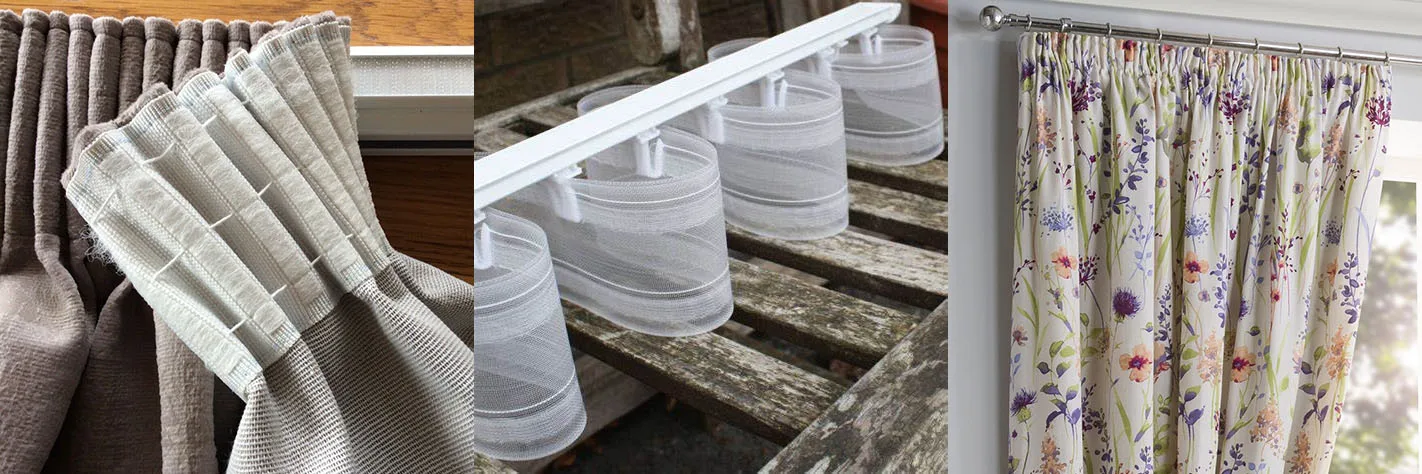 Customized Size Nylon Transparent Sheer Curtain Header Tape Ripple ...