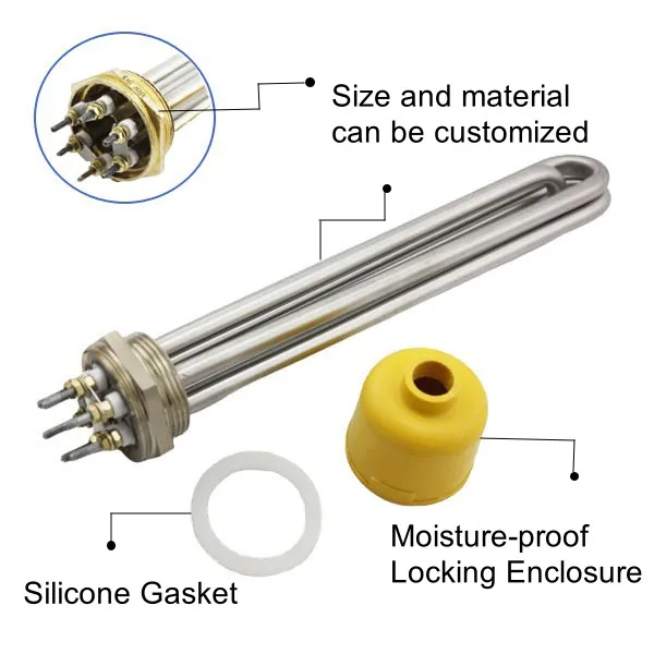 Electric Flange Immersion Heater