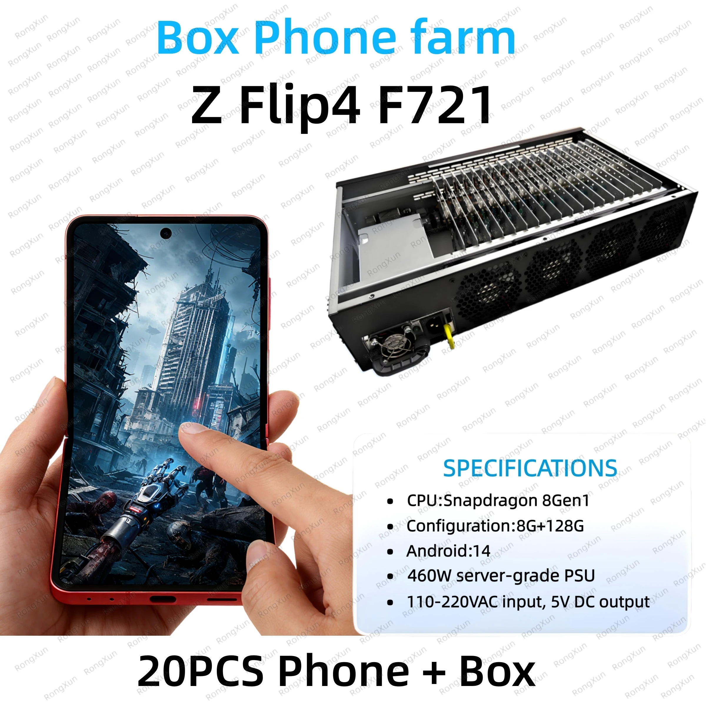 その他 Box phone farm Phone Farm Box - 20PCS Mobile Phone Farming Equipment